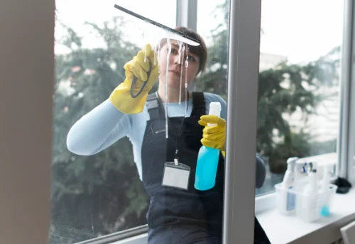 Nettoyage de vitres intérieures et extérieures à Largentière
